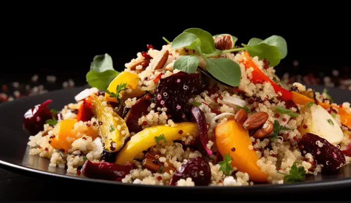 Quinoa and Roasted Vegetable Salad