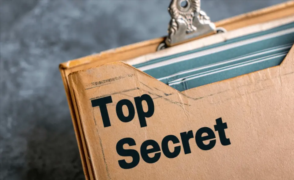 Top secret folder